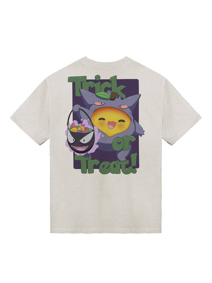 Trick or Treat Mango Dark Print Light - Boxy Tshirt product image (3)