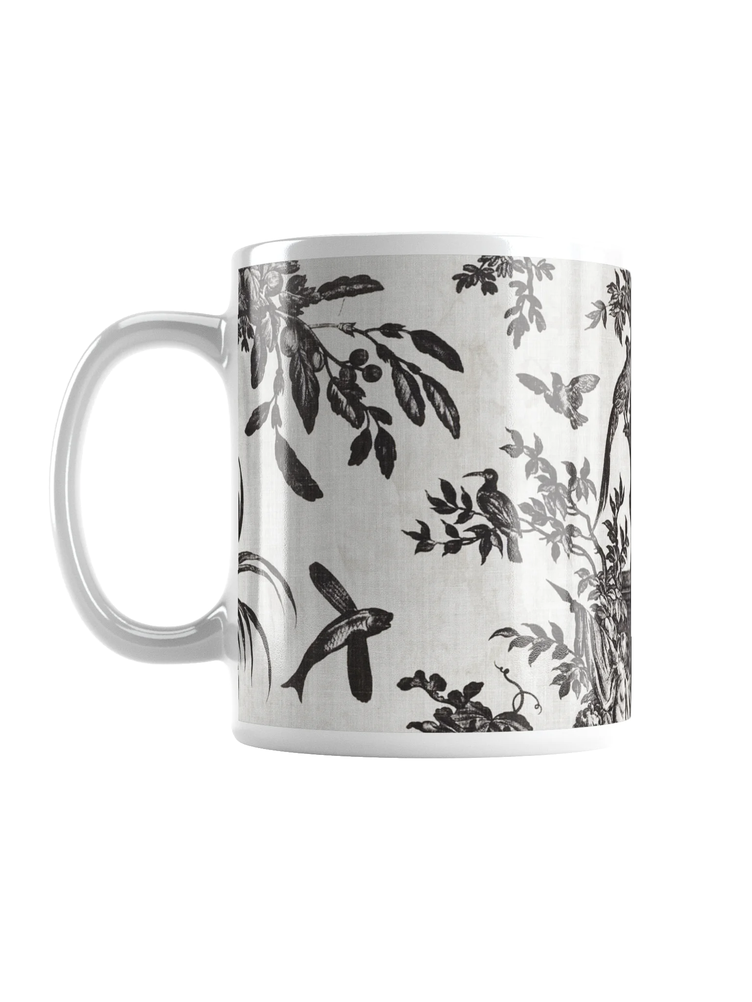 Jean–Baptiste Marie Hüet. White Glossy Mug product image (2)