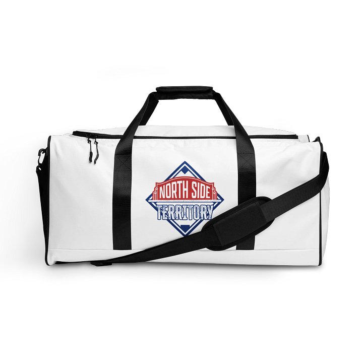 White Duffle Bag product image (1)