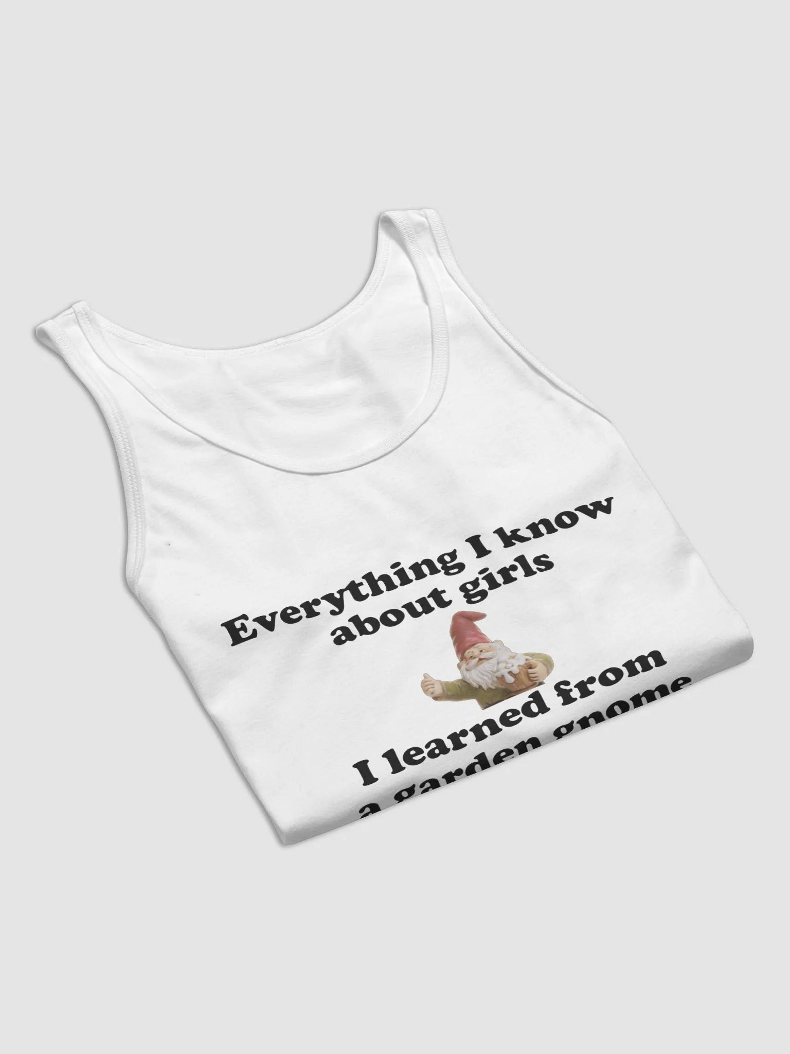 Everything I know about girls jersey tank top product image (6)