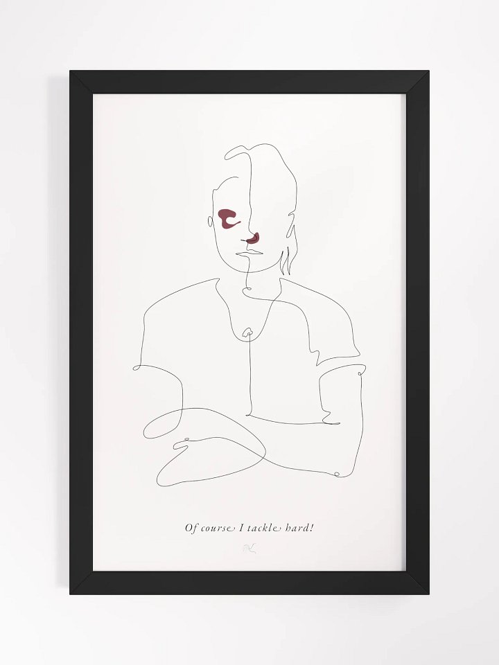 Tackle hard! GEORGIA PAGE TRIBUTE product image (1)