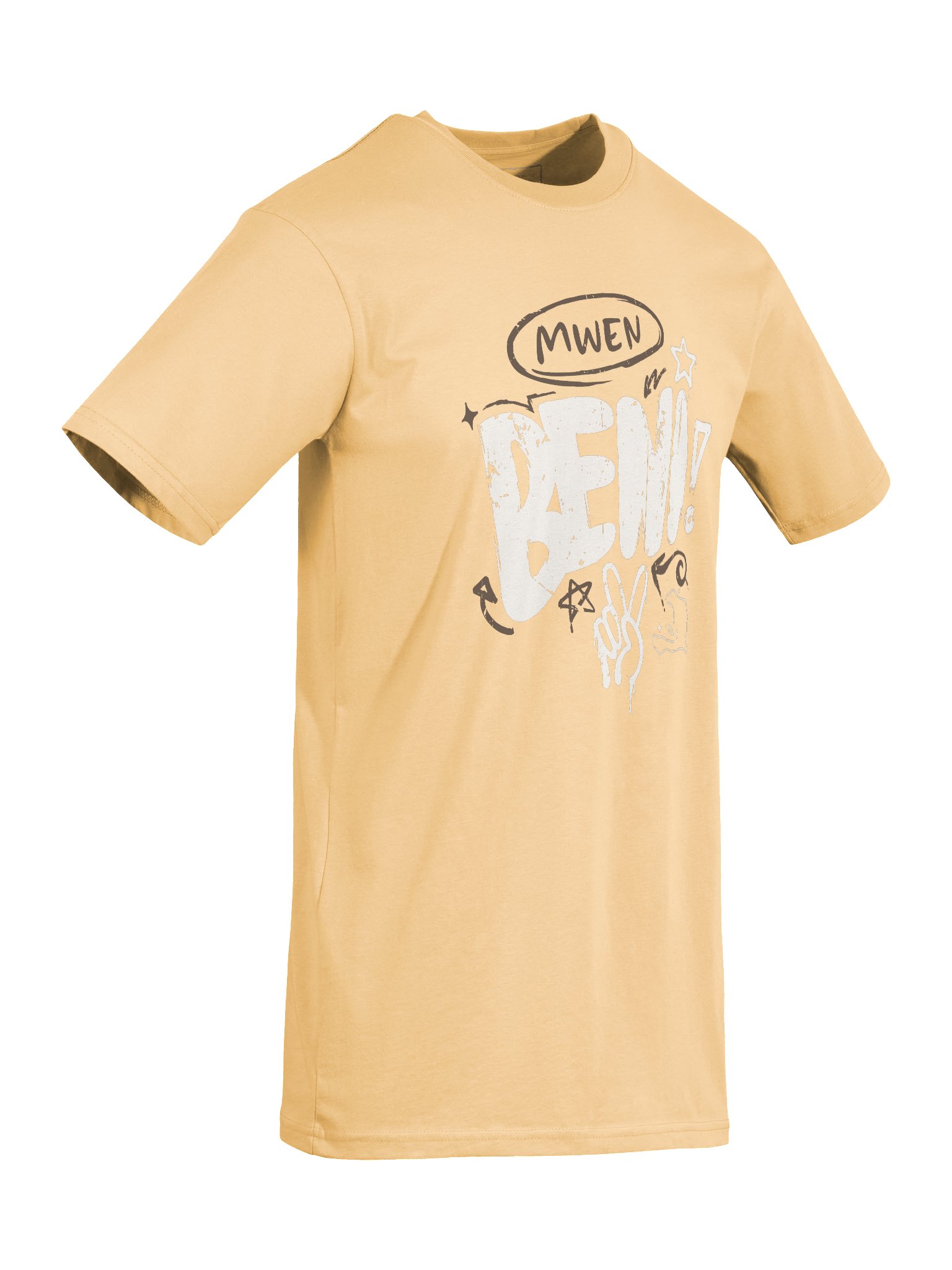Mwen BENI Street Art Graffiti Men's Tee product image (6)