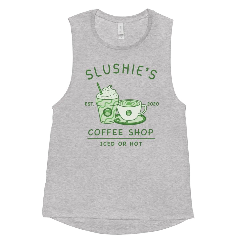 Slushie's Coffee Shop (Green) | Women's Muscle Tank product image (11)
