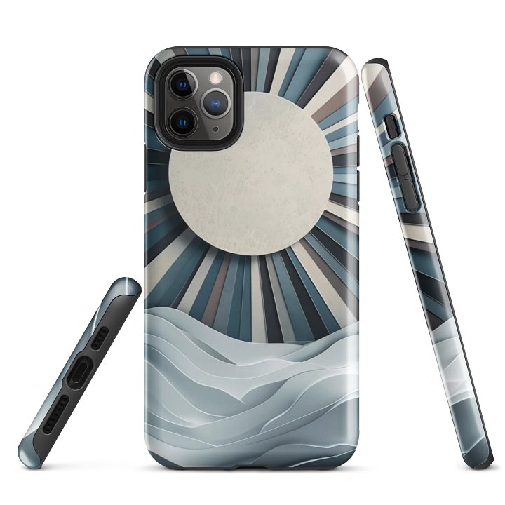 Lunar Waves Tough Case for iPhone® product image (3)