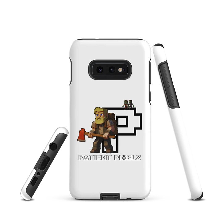 Patient PixelZ P Logo Samsung® Tough Case (White) product image (1)