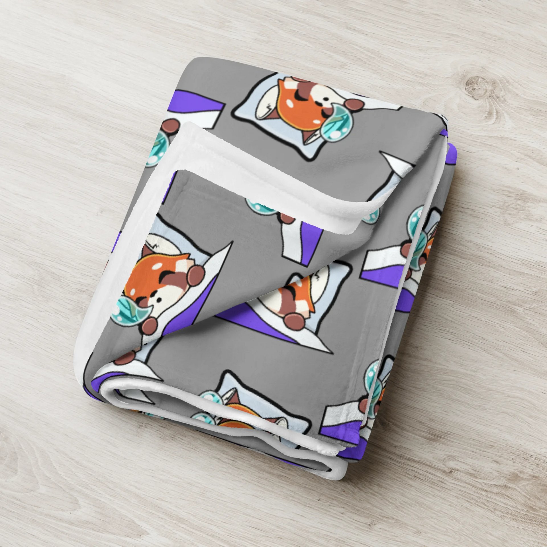 Sleepy Bear Throw Blanket product image (3)