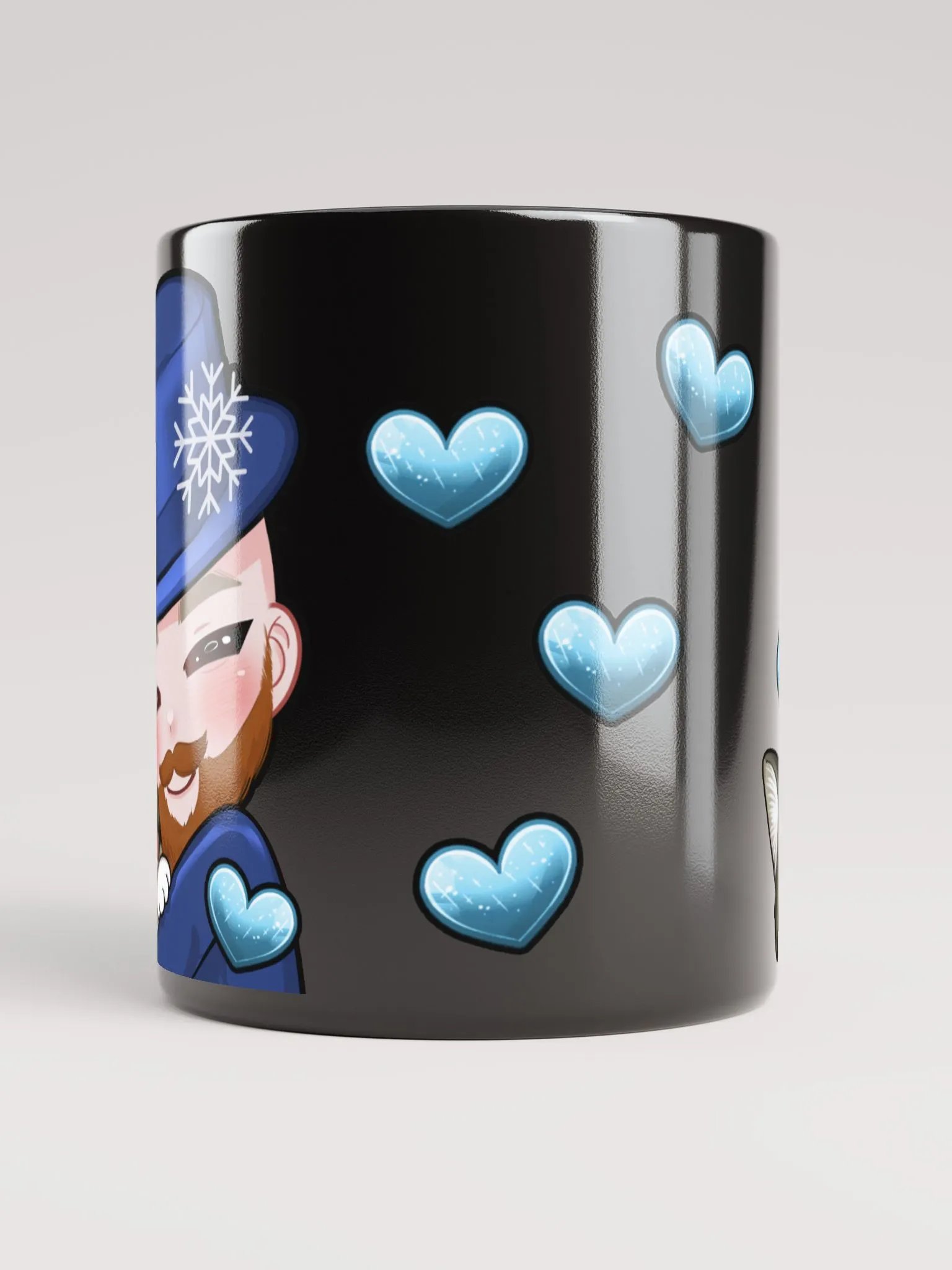 Hug Mug (Black Glossy) product image (5)