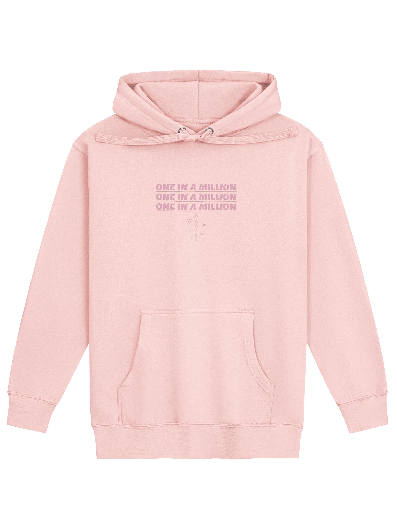ONE IN A MILLION — Hoodie (Pink) product image (1)