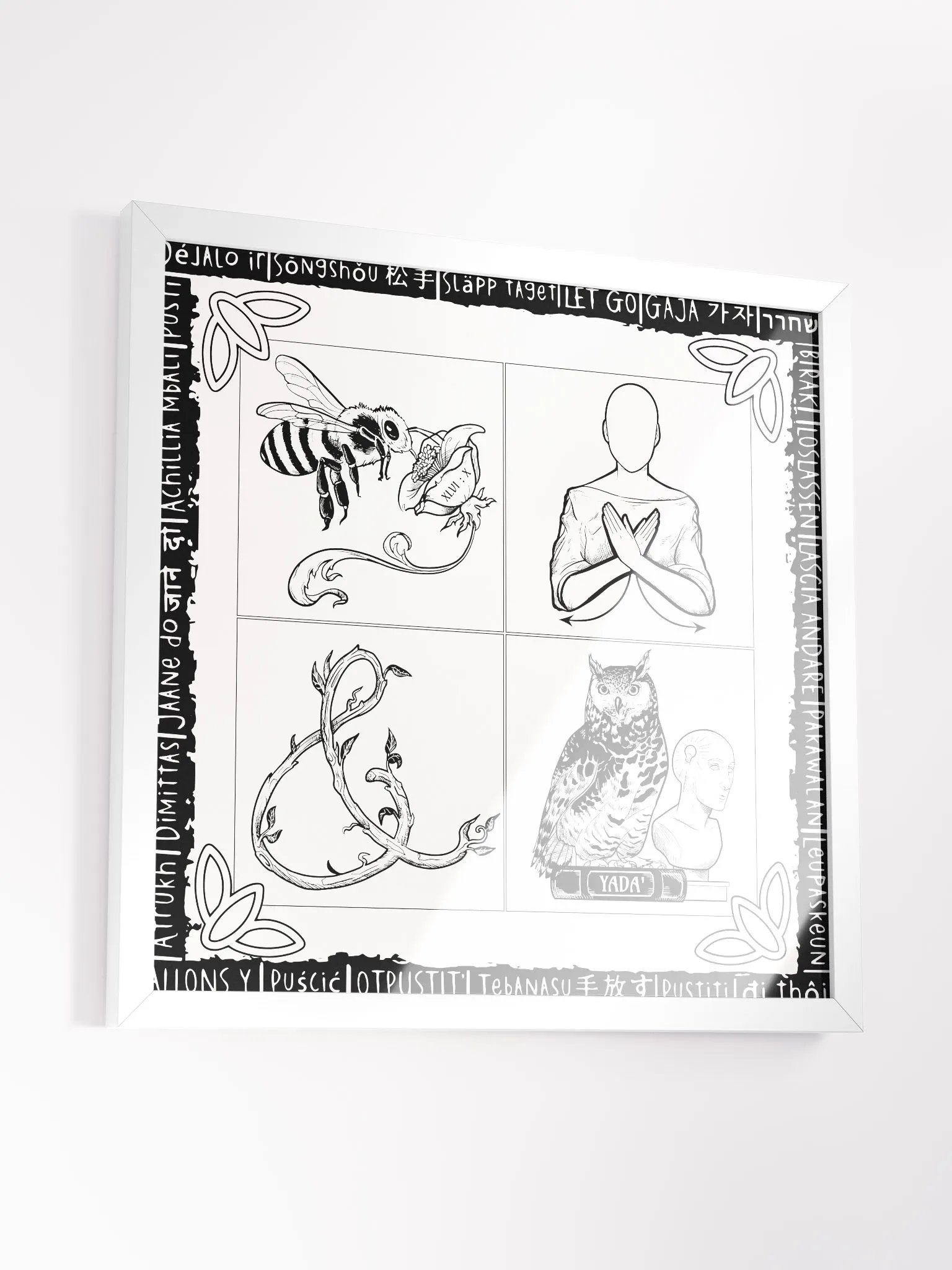 Wall Art (Bee still & know) product image (2)