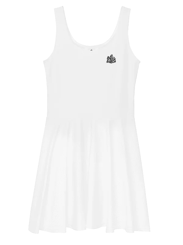 Classic White Skater Dress product image (1)