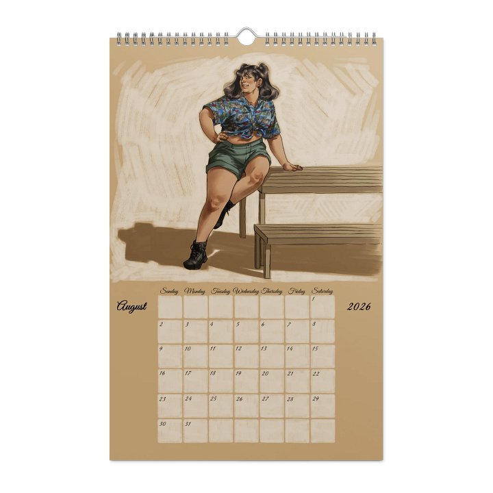 Pinup Calendar 2026 product image (2)