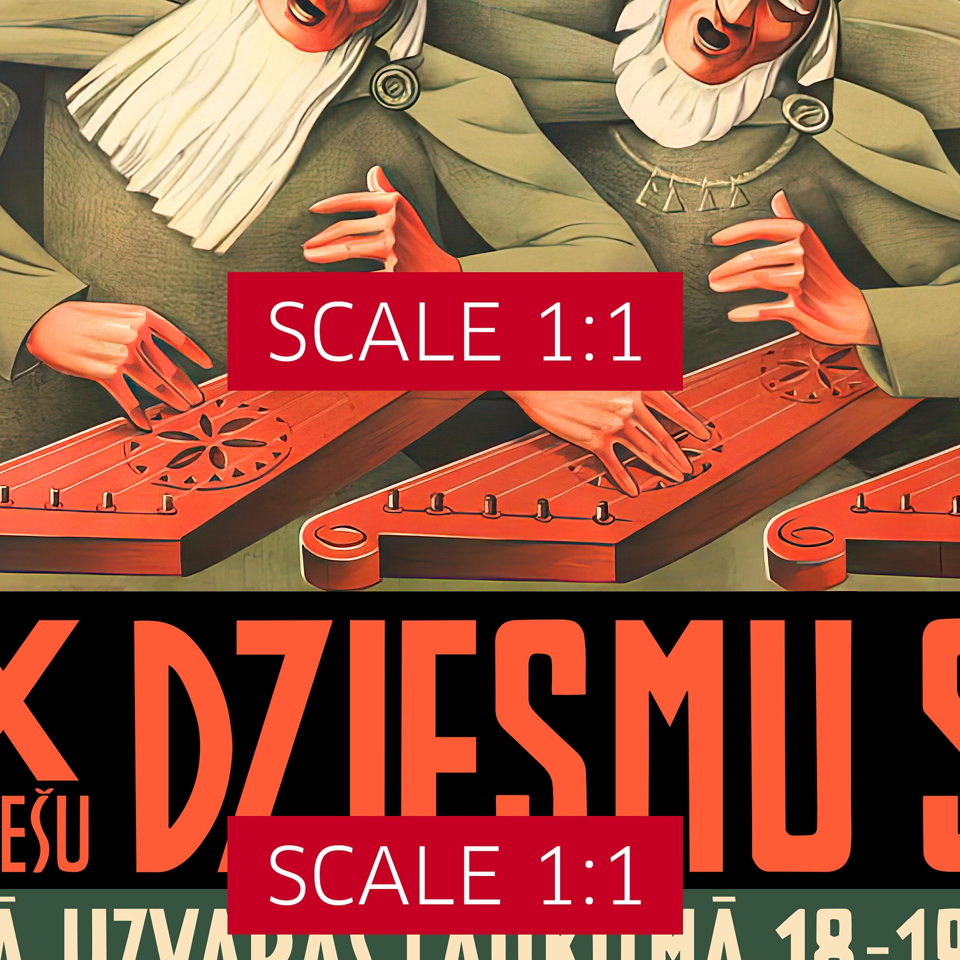 Latvia retro poster, 1938 — retro vintage travel poster, retro travel art, retro travel wall art product image (4)