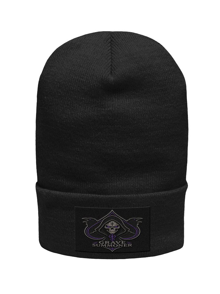 Grave Summoner Embroidered Beanie product image (2)