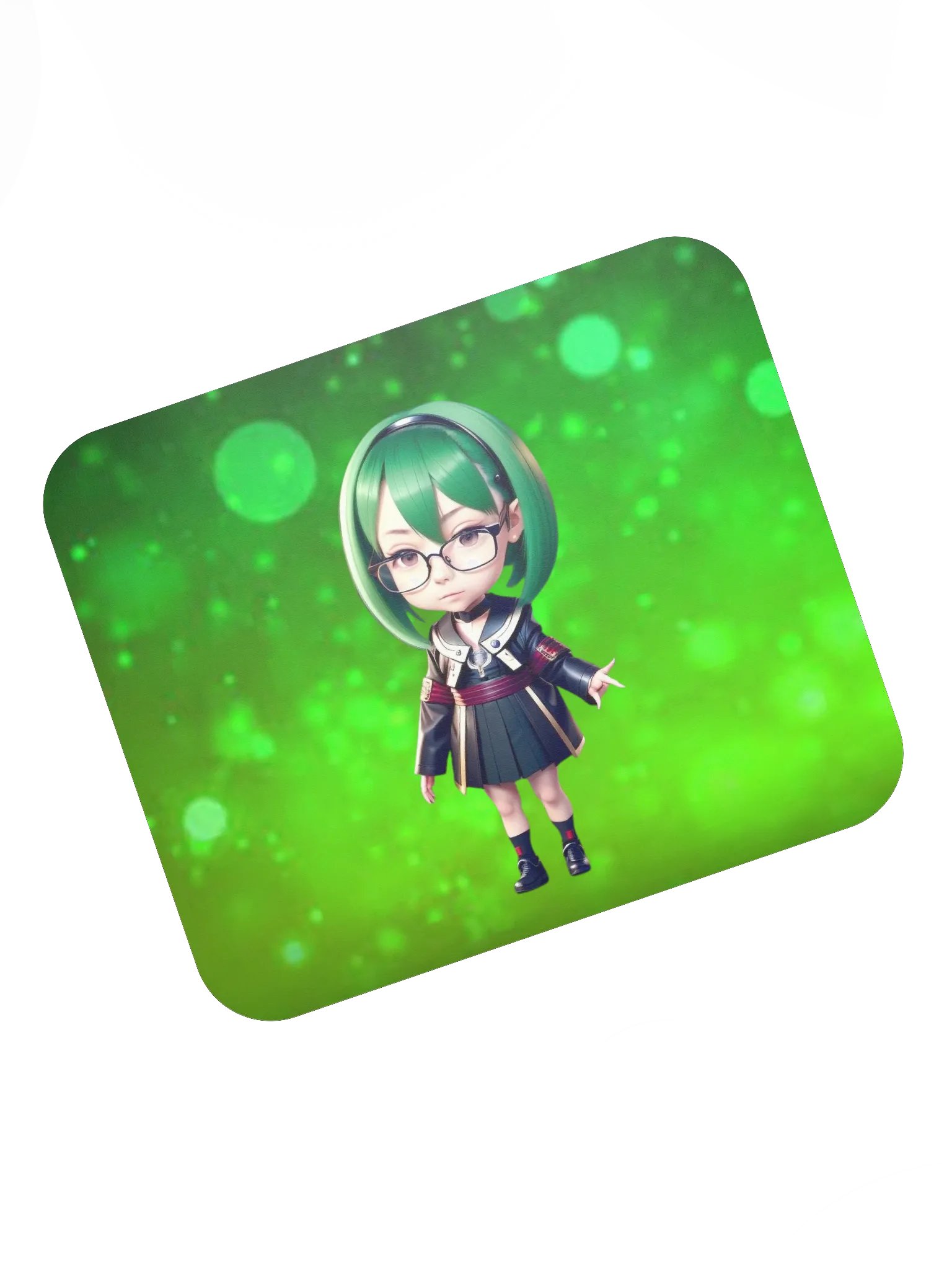 (GREEN CHIBI) K Classic Mouse Pad product image (7)
