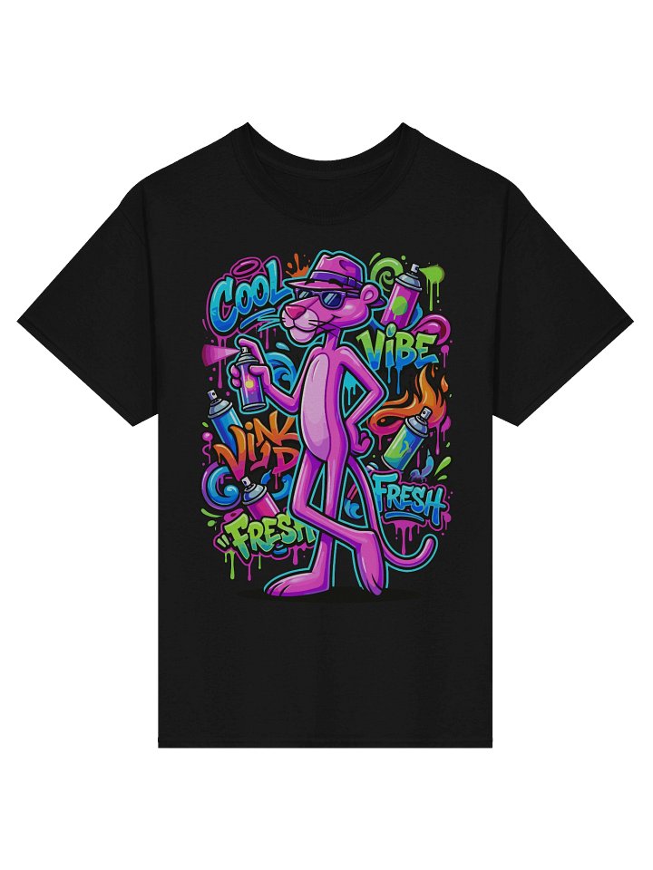 Pink Panter graffiti t-shirt product image (1)