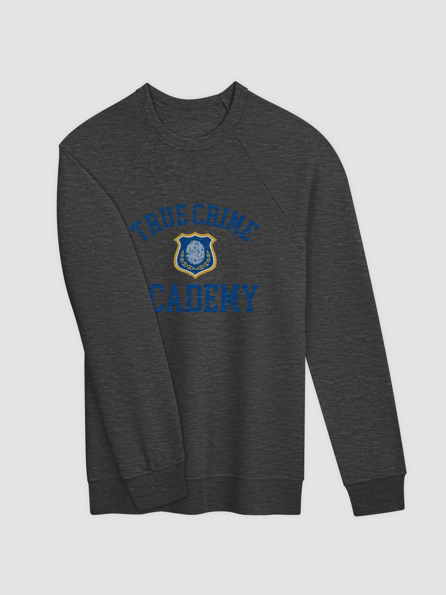 True Crime Academy Pullover Sweatshirt - Dark Grey product image (11)