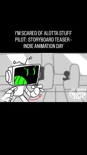 I'M SCARED OF ALOTTA STUFF PILOT TEASER - INDIE ANIMATION DAY! #indieanimationday #indie #indieanimation #isoas
