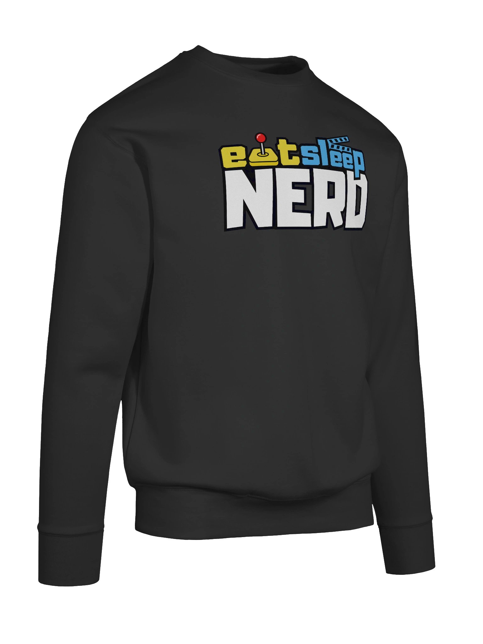 Eat Sleep Nerd logo sweatshirt product image (10)