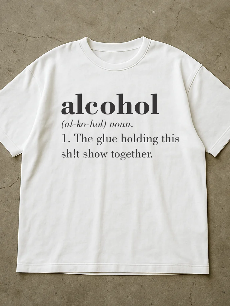 Alcohol Definition Shirt product image (2)