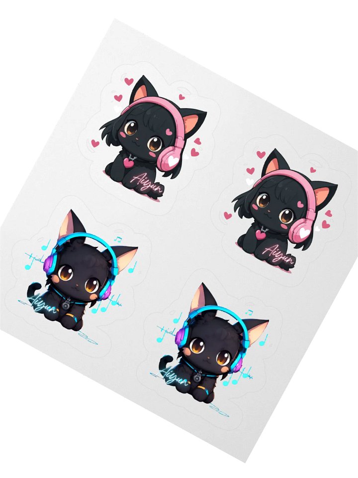 Aiyun's Cats Sticker Set product image (2)