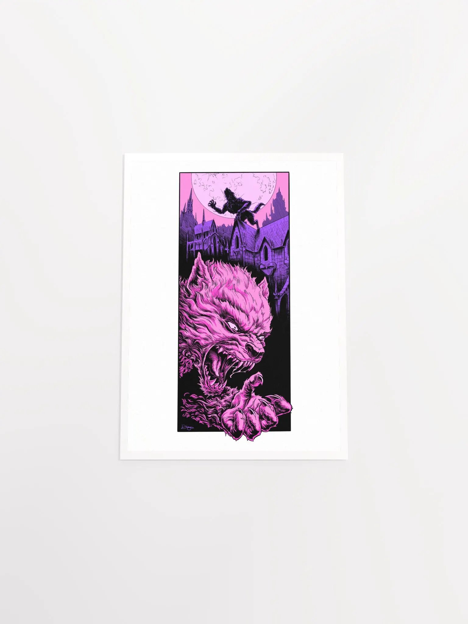 Wolfman Purple Print product image (35)