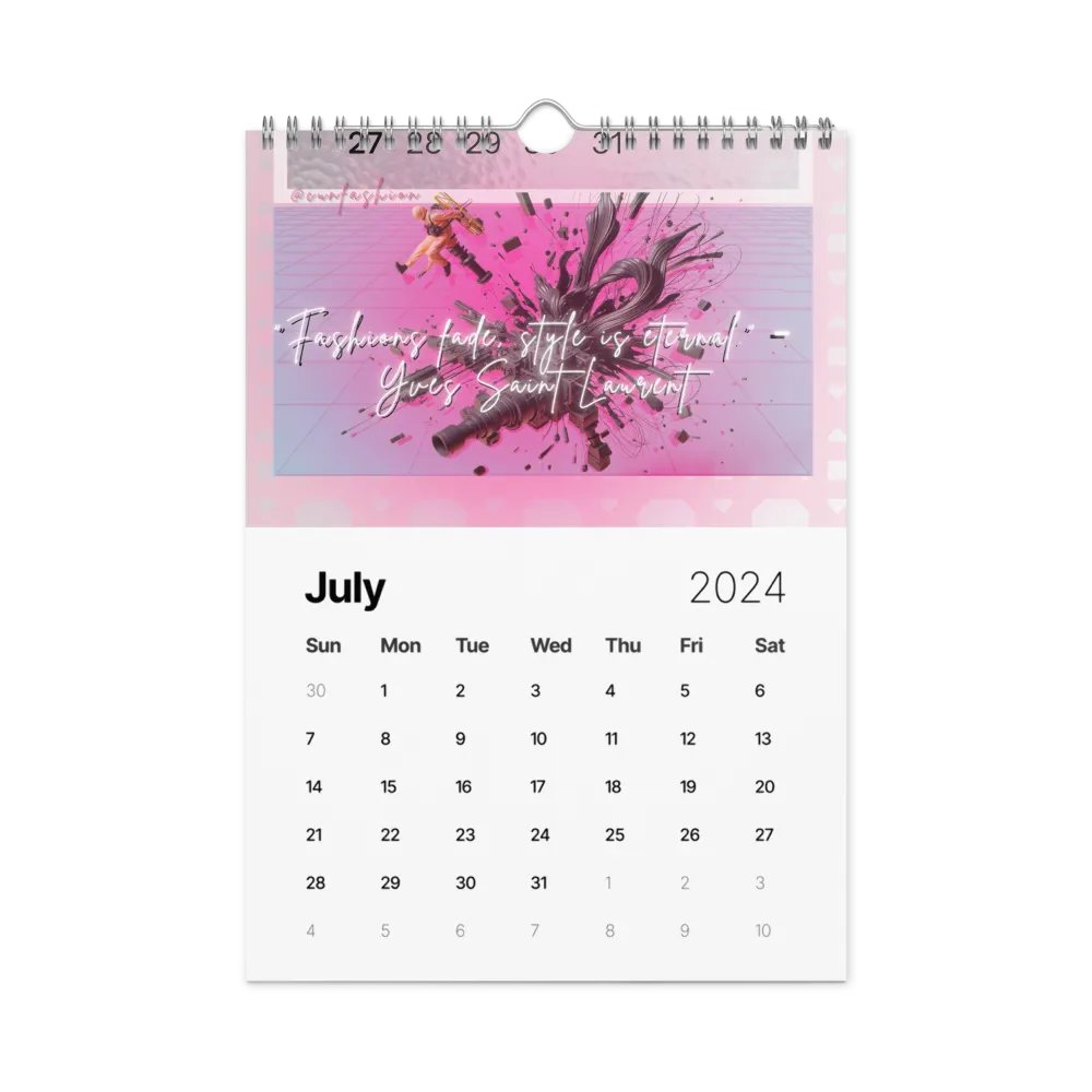 Cun's Fashion Inspiration Calendar product image (7)