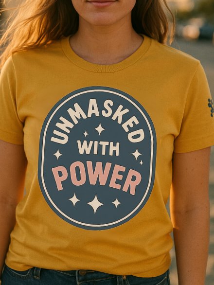 Unmask with Power T-shirt product image (2)