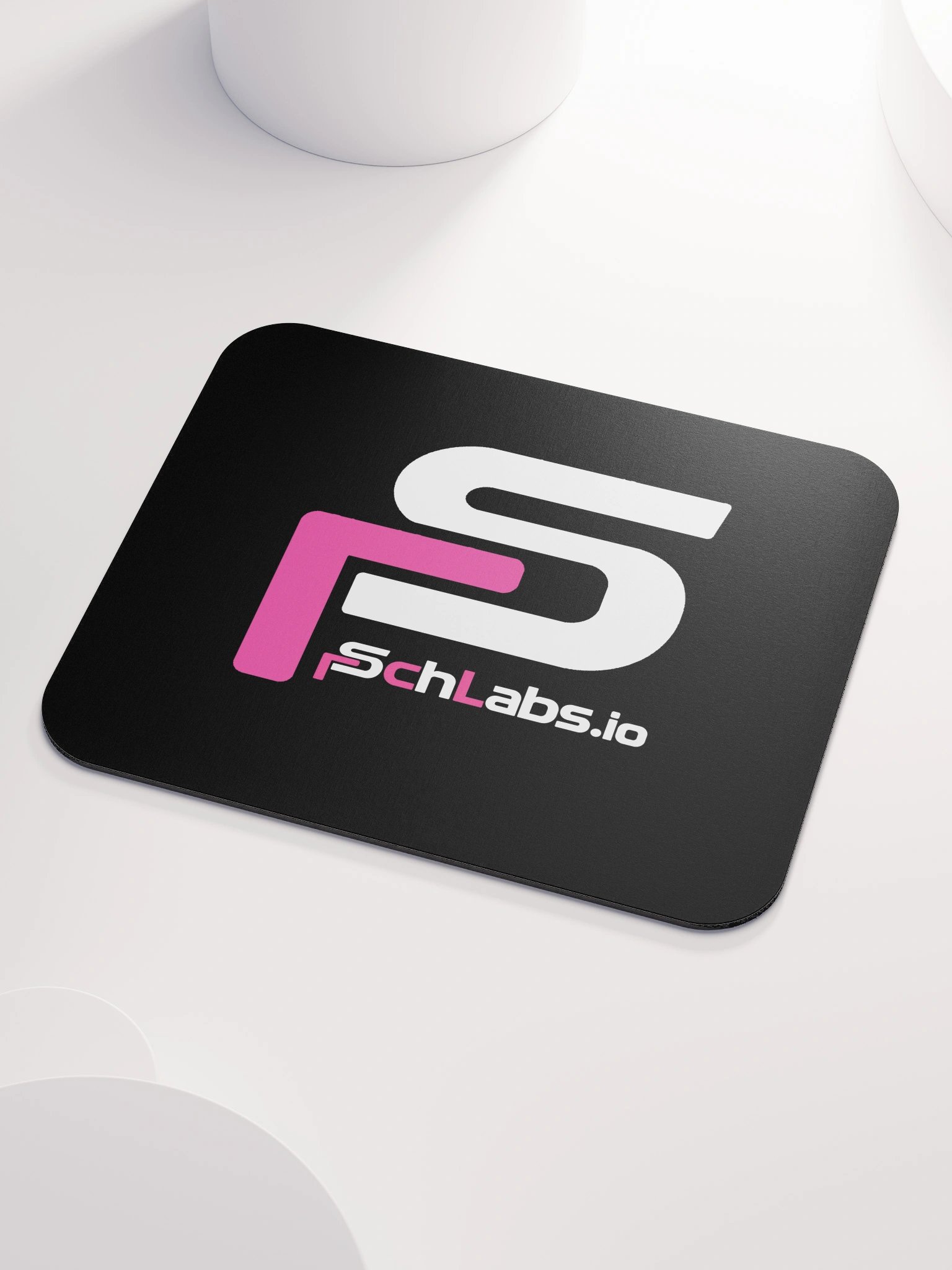 SchLabs Signature Mouse Pad — Black & Pink product image (3)