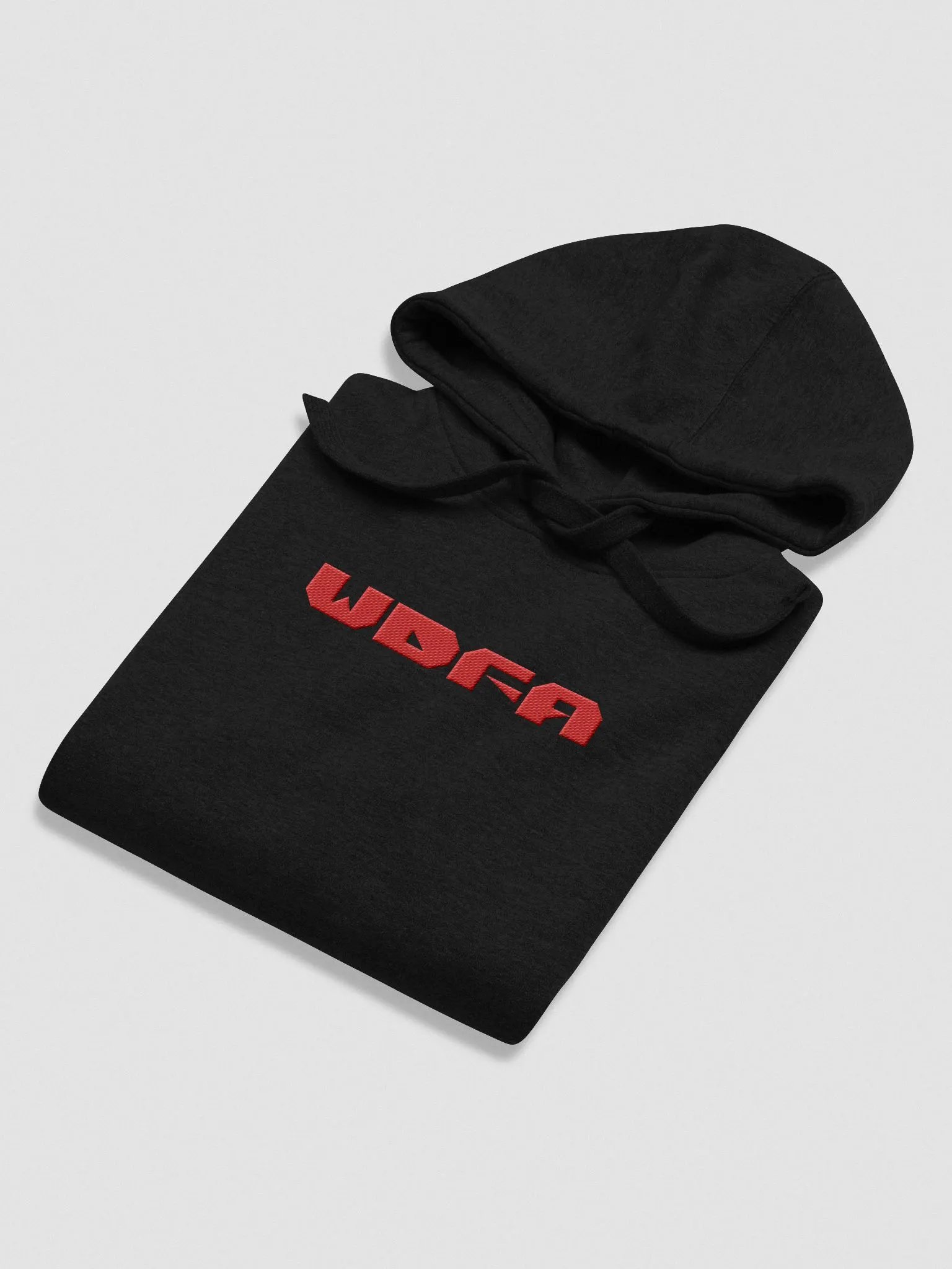 WDFA Logo Hoodie (Red Embroidered) product image (8)