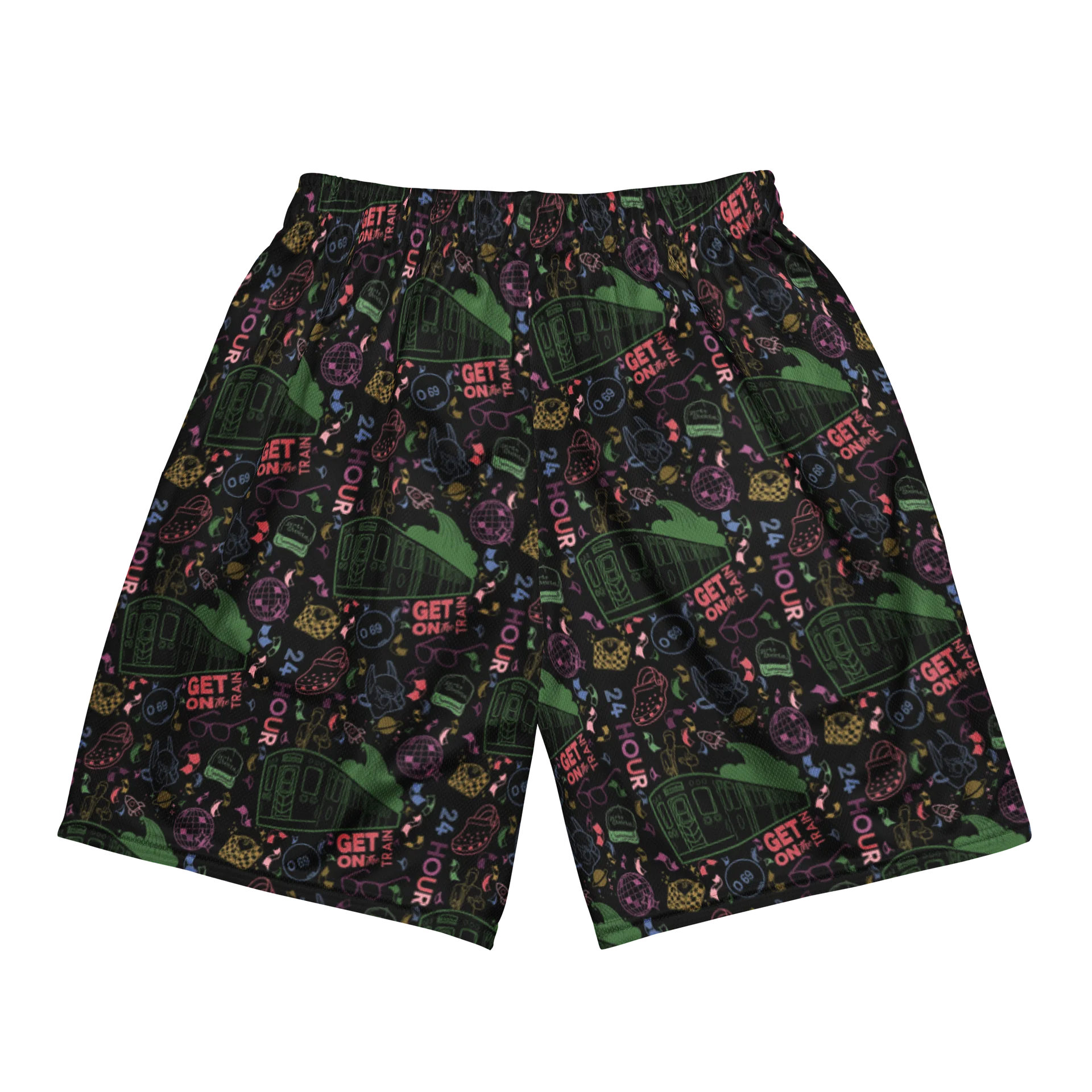 24hr Train Mesh Shorts product image (5)