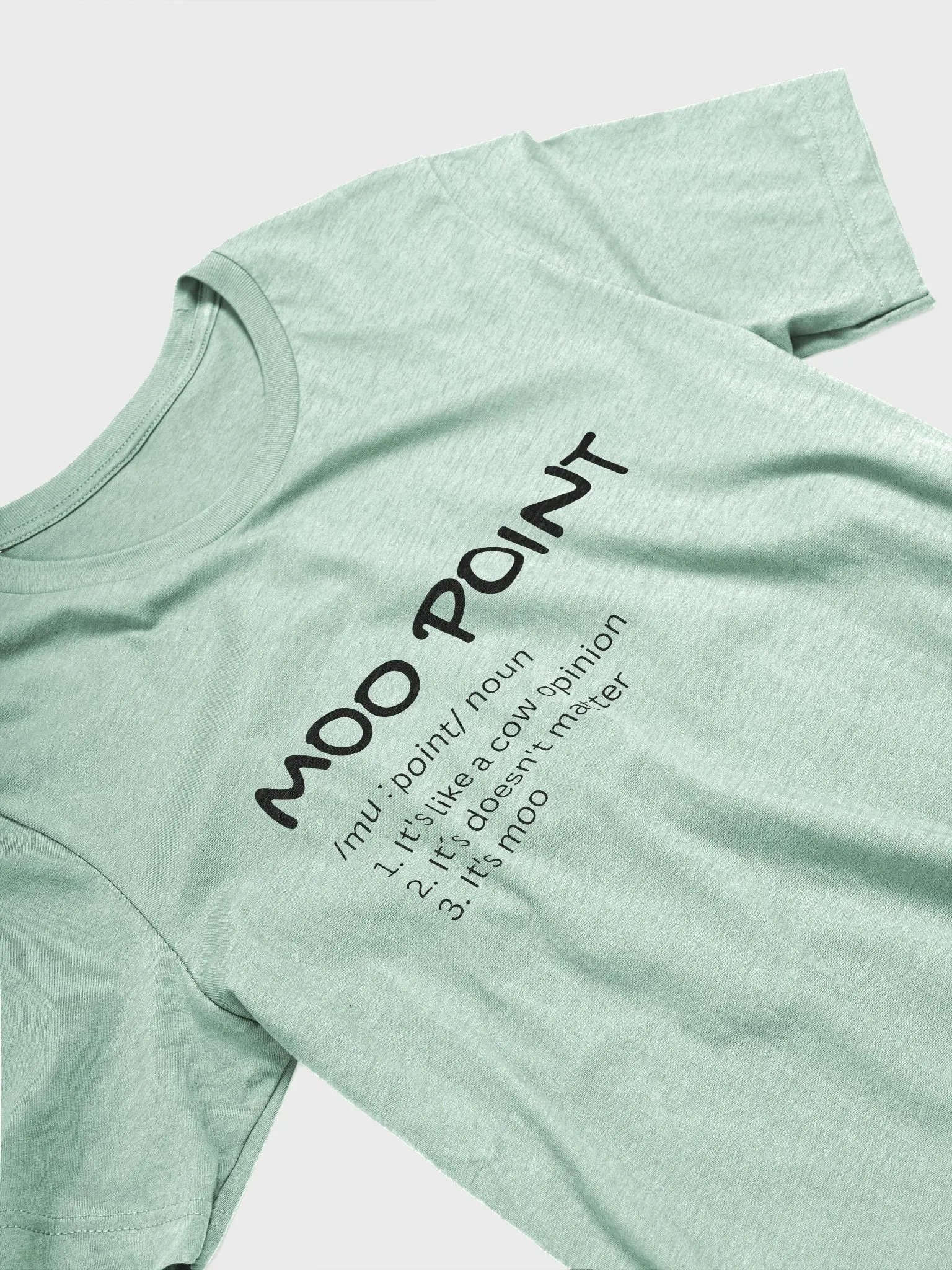 "MOO point" t-shirt product image (6)