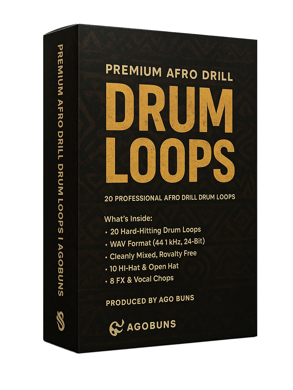 Premium Afro Drill Drum Loops product image (1)