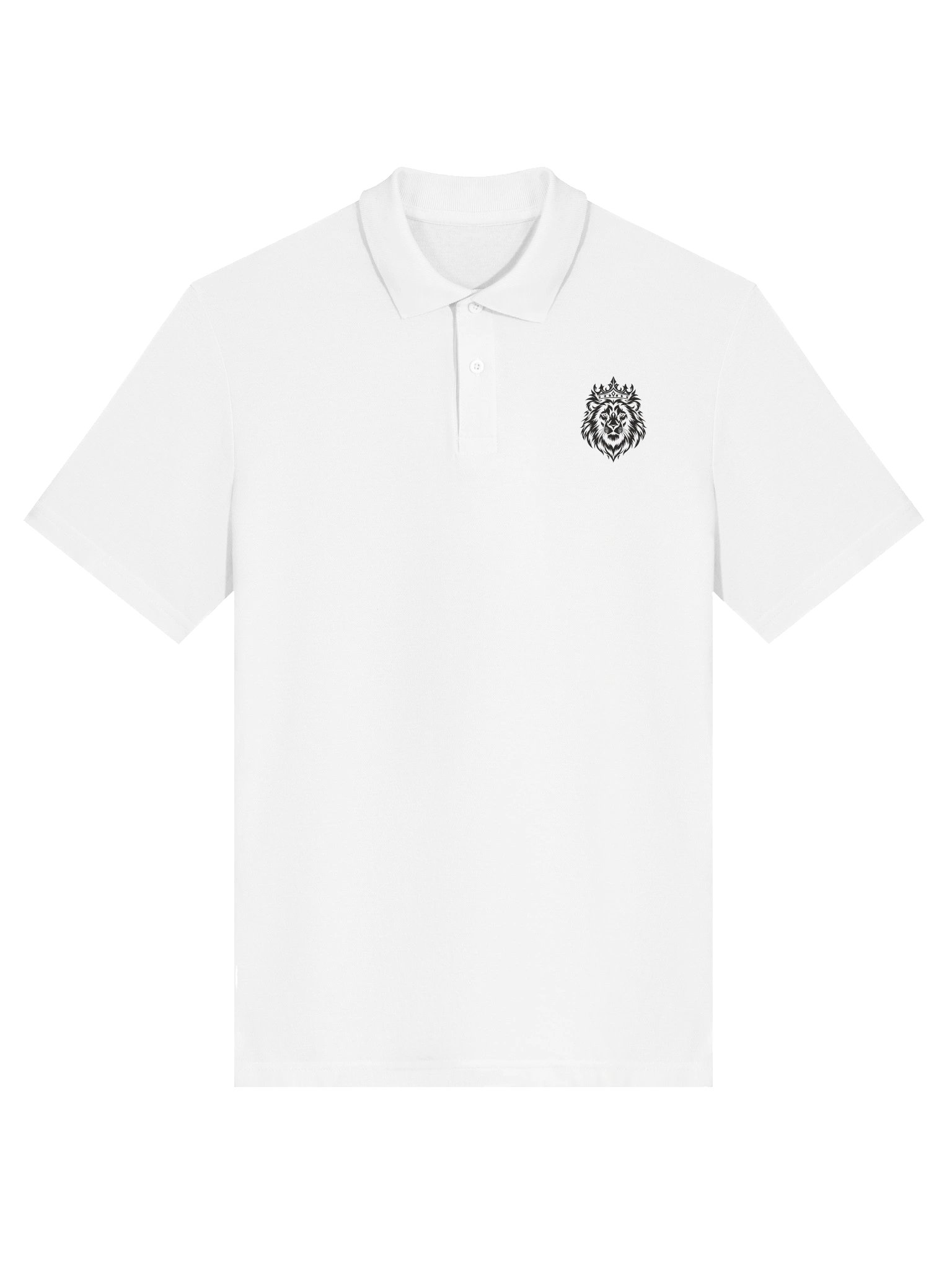 KING Premium White Polo T-Shirt product image (1)