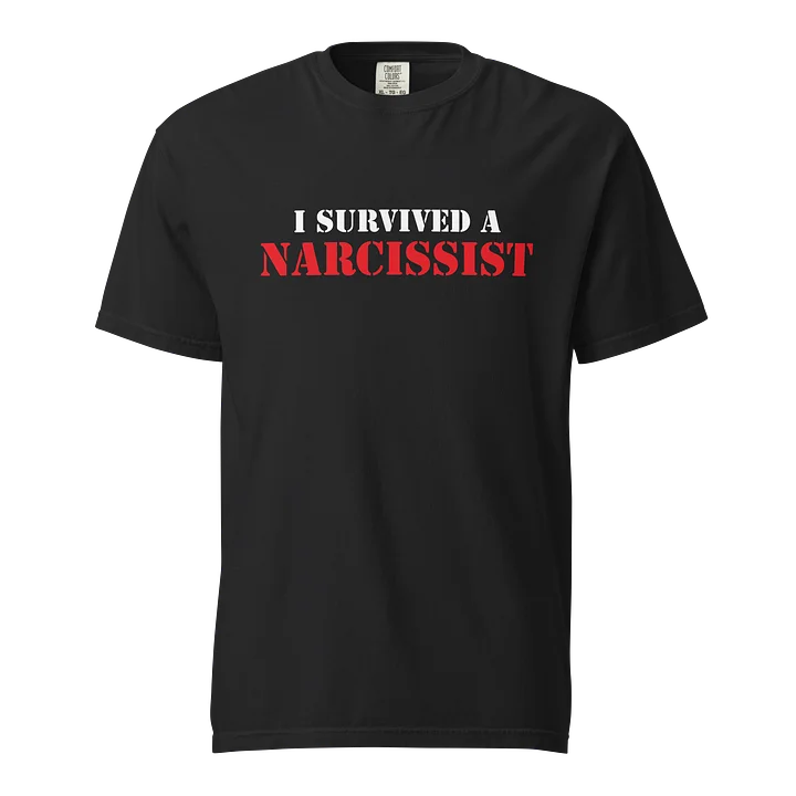 I Survived a Narcissist Statement T-Shirt product image (1)