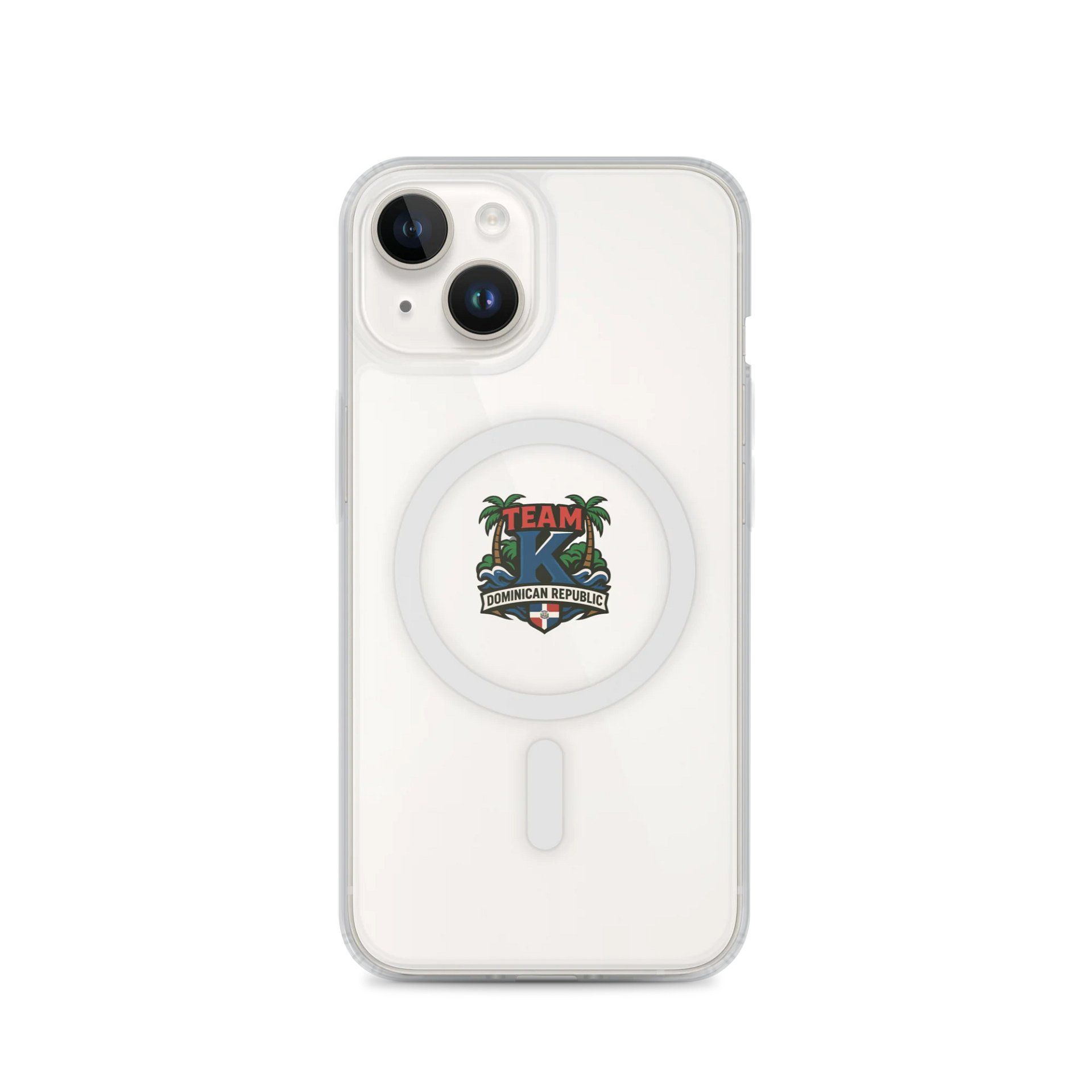 TEAM K Dominican Republic Clear Case for iPhone product image (1)