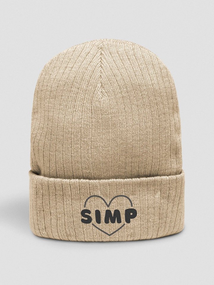 Simp (Black Text) Beanie product image (3)