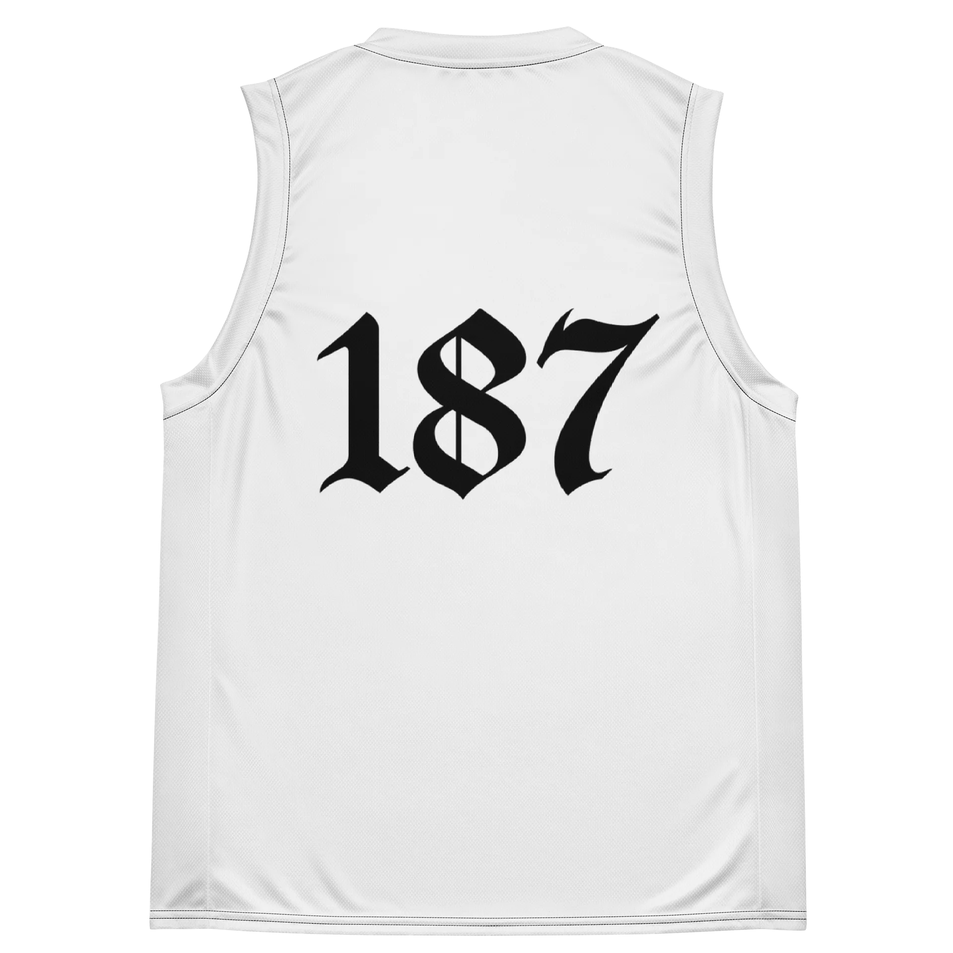 Adrenaline Crew 187 Basketball Jersey – White product image (4)