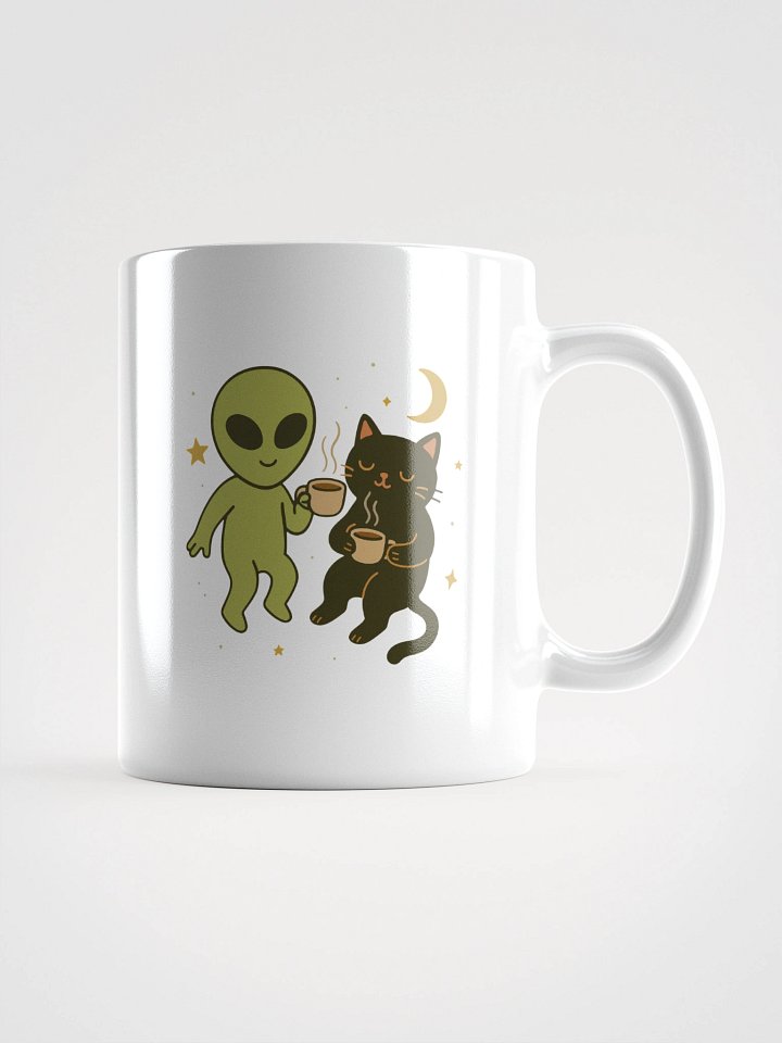 Cosmic Duo White Glossy Mug product image (3)