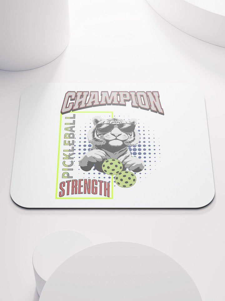 Champion Pickleball Strength Tiger Mouse Pad product image (1)