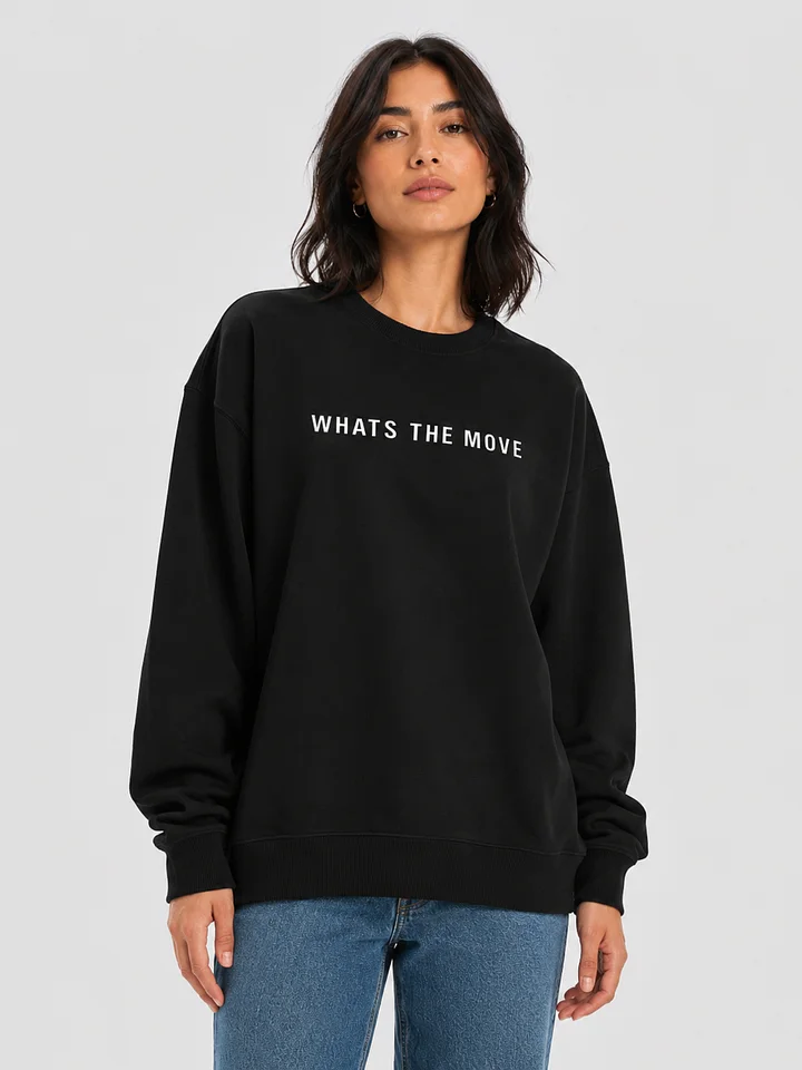 Foundation Wordmark Crewneck — Light Mark product image (1)