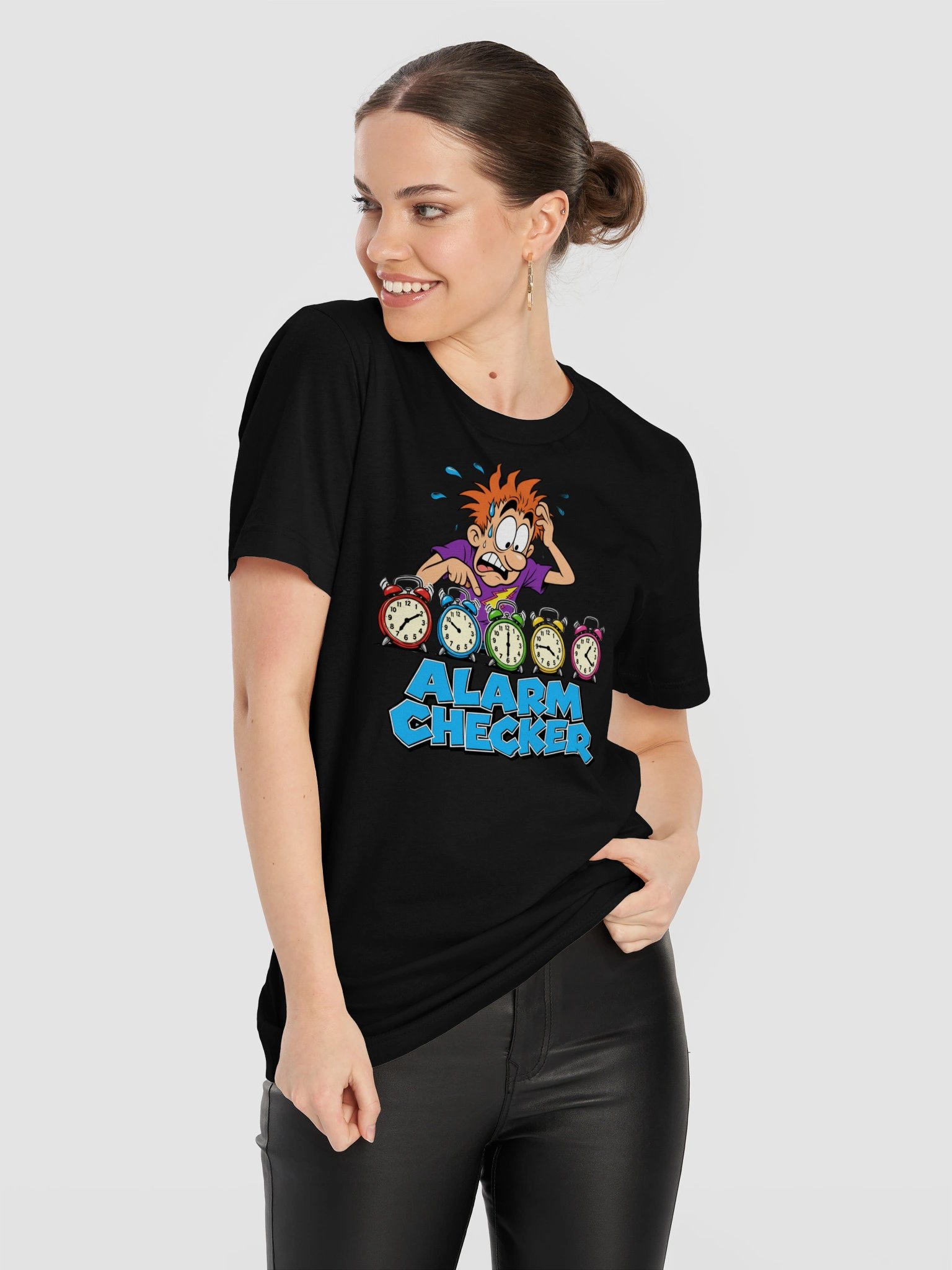 Alarm Checker Overthinker Tee product image (11)