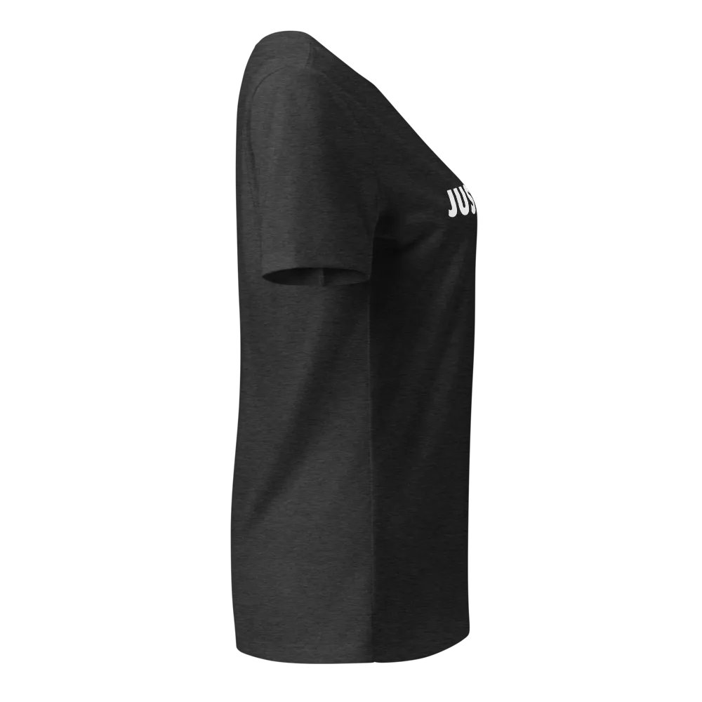 Just Don't | Women's Relaxed V-Neck T-Shirt product image (29)