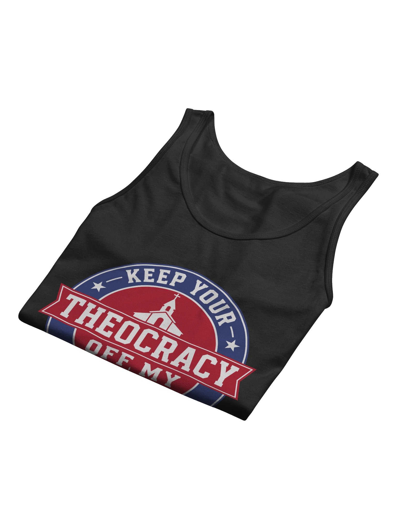 Keep Your Theocracy Off My Democracy - Men’s Tank Top product image (8)