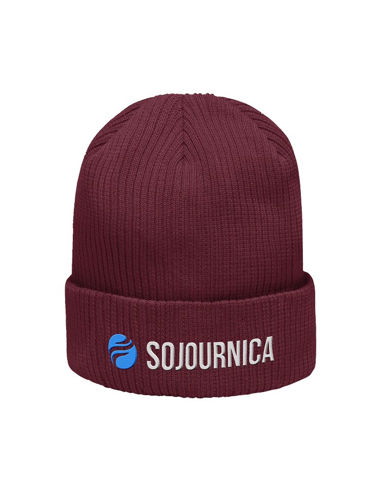 Sojournica Logo Organic Beanie product image (4)