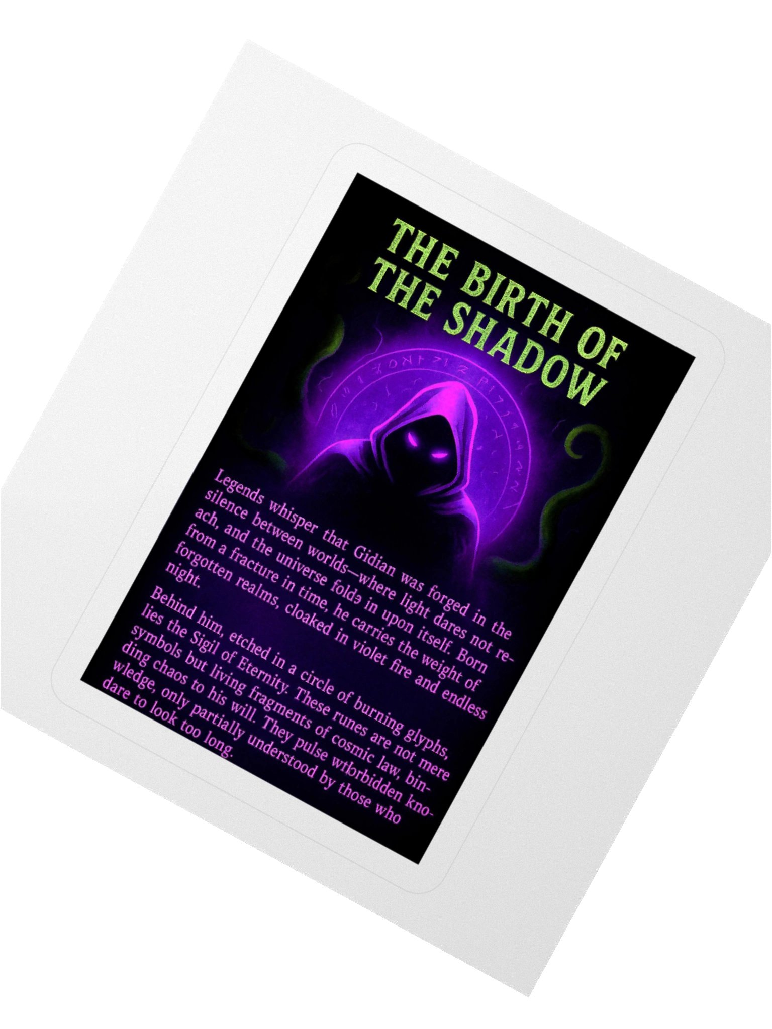 The shadow sticker product image (2)