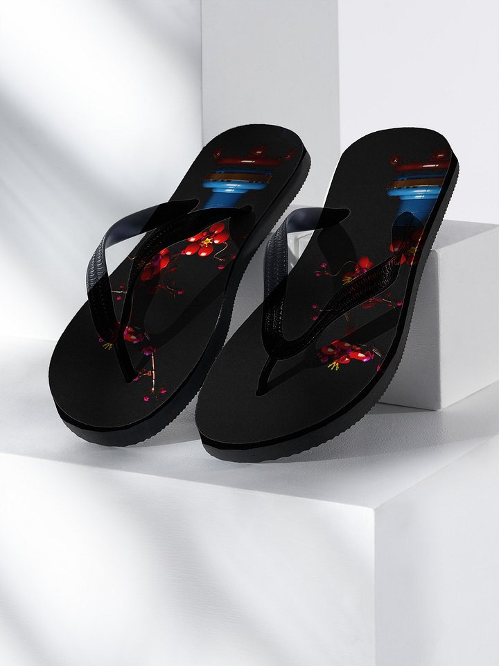 Symmetrical Blossom Flip-Flops product image (1)