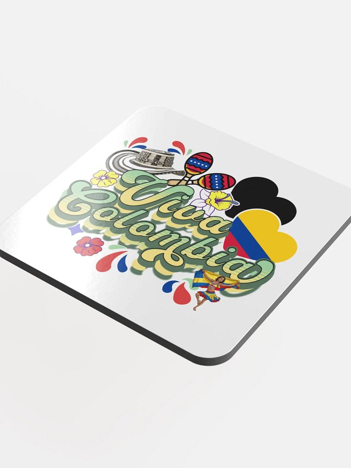 Viva Colombia Cork Coaster Set product image (1)
