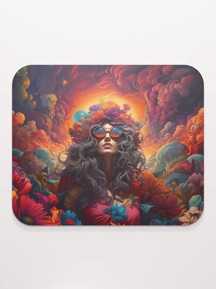 Psychedelic Sunset Mouse Pad product image (2)
