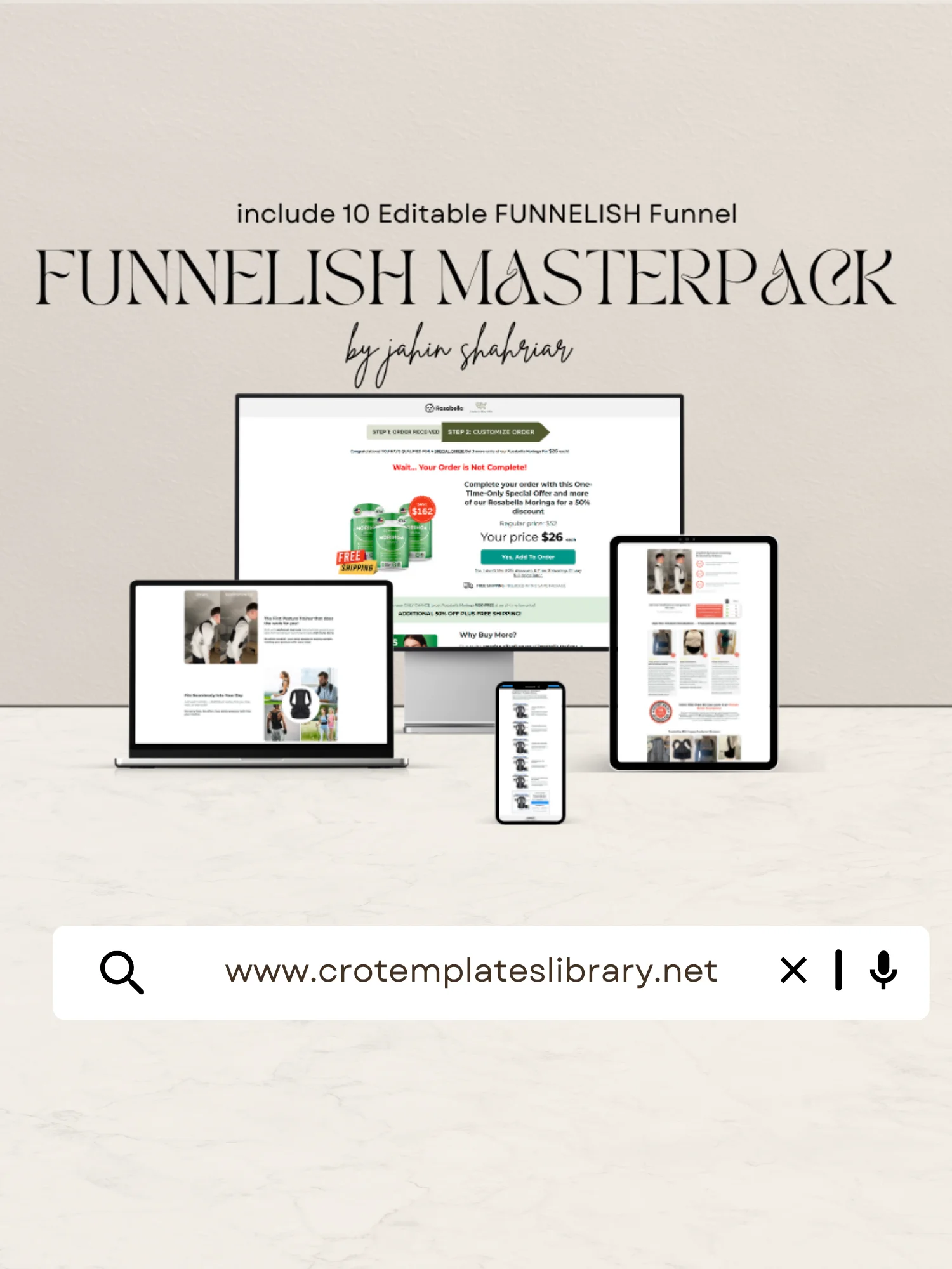 10 Best Selling Funnelish Templates MasterPack product image (1)