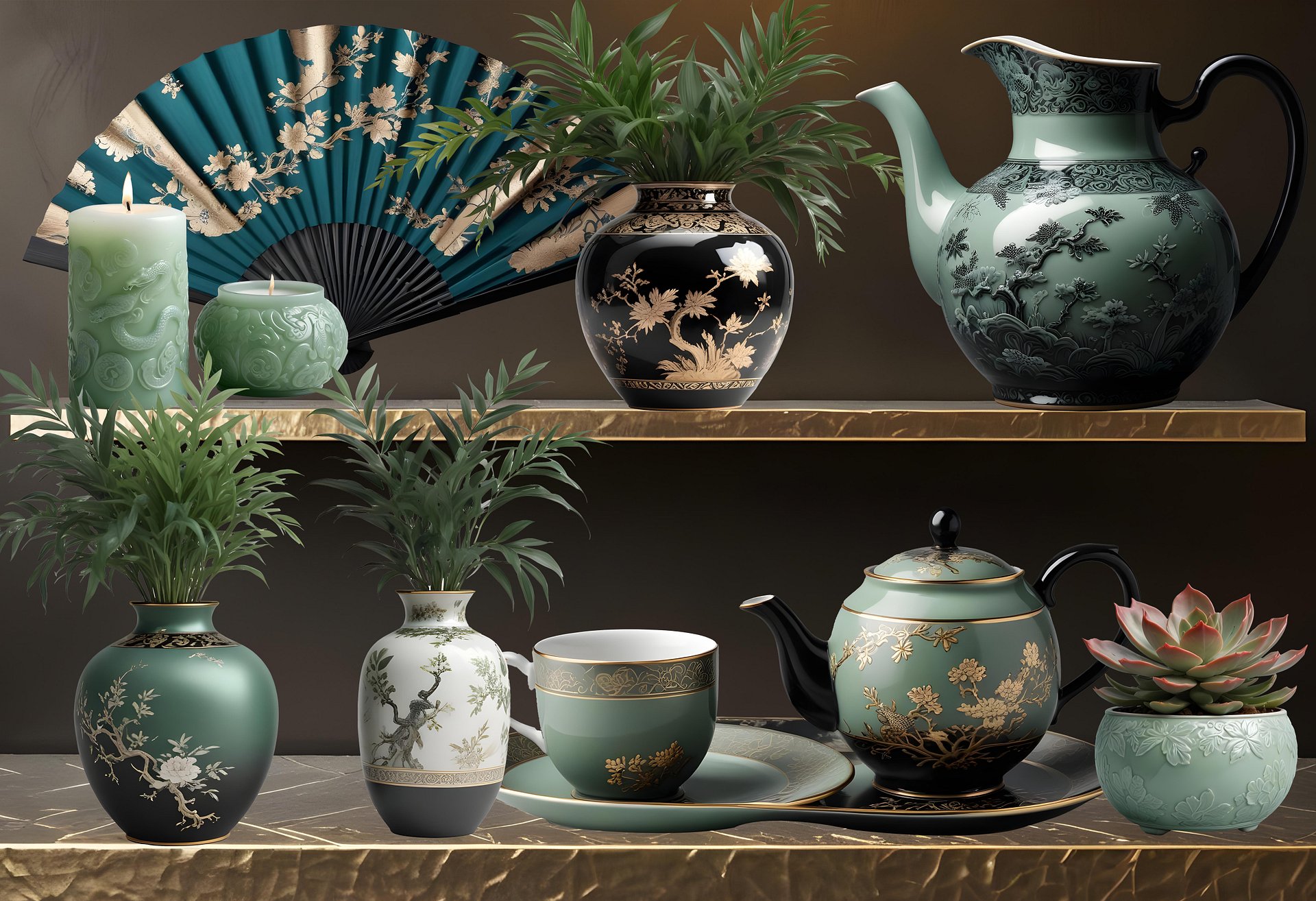 Chinese New Year Pack 7 Objects, PNG and 3 table mockup product image (1)
